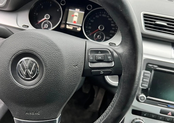 Volkswagen CC cena 29900 przebieg: 184167, rok produkcji 2013 z Opalenica małe 232